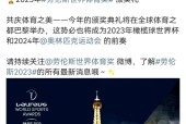 2022劳伦斯世界体育奖颁奖时间，揭晓体育界最高荣誉的盛典