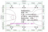 室内篮球场灯光标准尺寸详解，让你的比赛更加专业