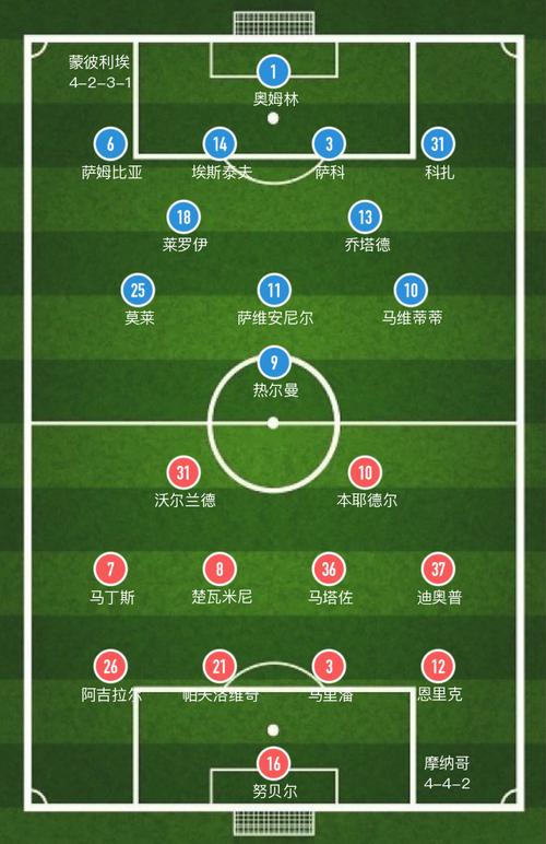 摩纳哥VS兰斯主力阵容分析  第2张