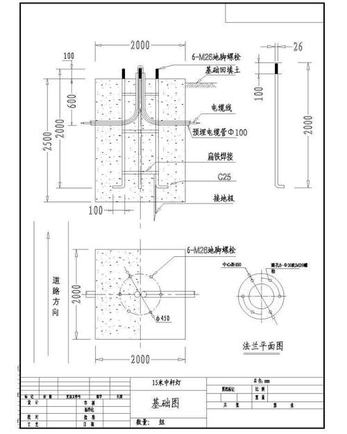 篮球场照明灯杆如何设计，高度与截面尺寸详解  第1张