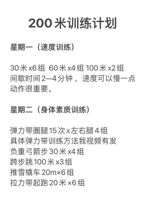 男子200米二级运动员标准，突破200米跑步的训练技巧  第2张