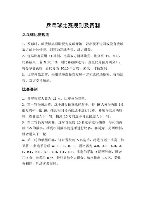 乒乓球锦标赛是什么意思啊，了解乒乓球锦标赛的背景和规则  第2张