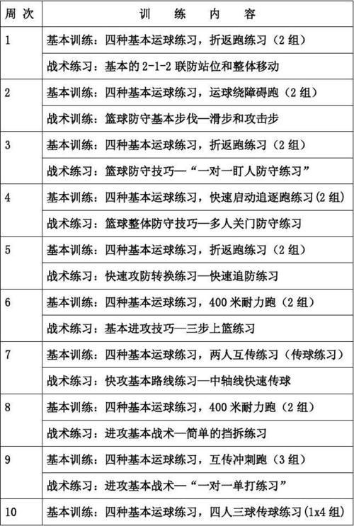 小学生篮球体能训练计划方法，提高小学生篮球训练效果的方法  第1张