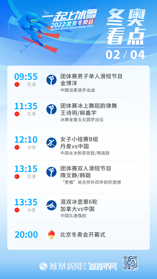 冬奥开幕式是2月4日几点，时间安排和精彩看点  第2张