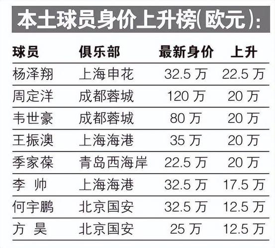 武磊转会费最高达多少？介绍中国球员在欧洲的身价变化  第2张