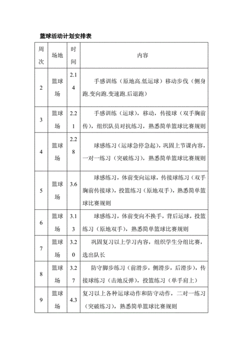 小学生篮球基本功训练计划，提高篮球方法的训练方法  第2张