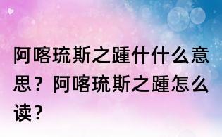 阿喀琉斯之踵含义，深度解析阿喀琉斯之踵的象征意义  第2张