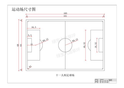 足球场地标准尺寸是多大的，详解足球场地的尺寸规格  第1张