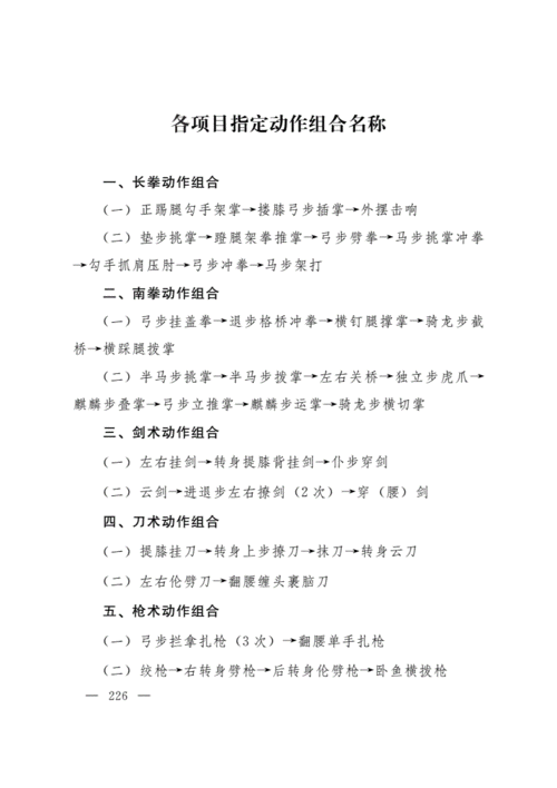 武术比赛竞赛规程，介绍武术比赛规则  第2张