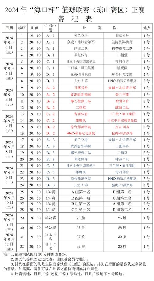 海口联赛什么时候开始  第1张